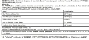 Leia mais sobre o artigo Sindojus PI consegue novas nomeações