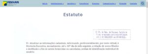 Leia mais sobre o artigo Confira o Novo Estatuto da Fesojus-BR