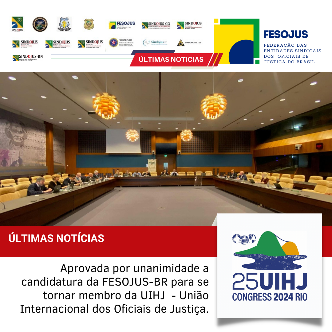 No momento, você está visualizando FESOJUS do Brasil se torna membro da UIHJ