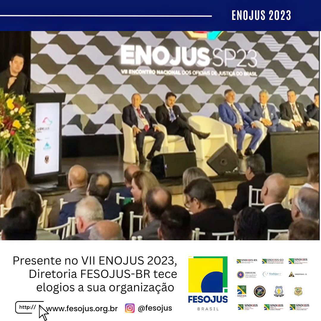 No momento, você está visualizando “Superou todas as expectativas”; parabéns aos organizadores do VII ENOJUS SP 2023