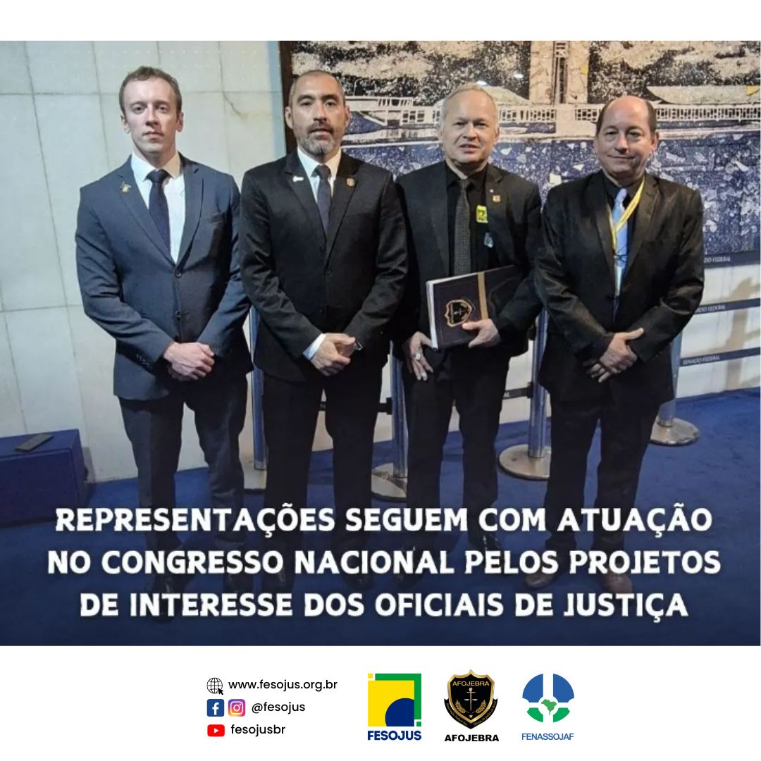 No momento, você está visualizando Atuação no Congresso Nacional continua em prol dos interesses da categoria