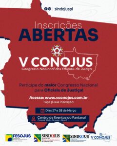 Leia mais sobre o artigo Inscrições abertas para o V CONOJUS!