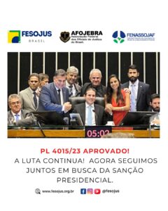 Leia mais sobre o artigo Vitória! PL 4015/23 é APROVADO