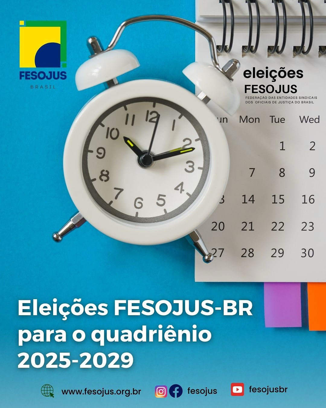 No momento, você está visualizando Eleições FESOJUS-BR para o quadriênio 2025-2029