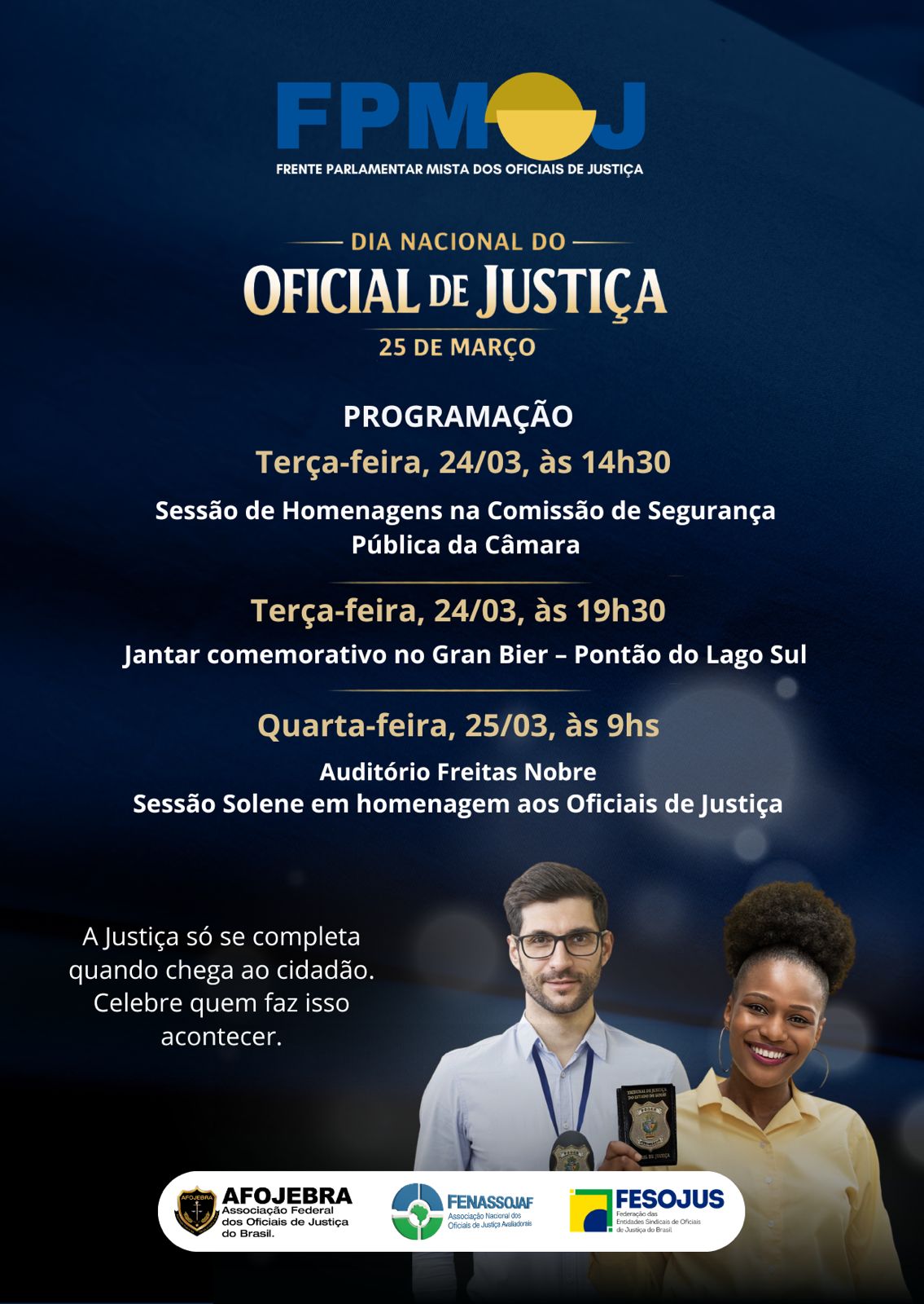 No momento, você está visualizando Dia Nacional do Oficial de Justiça em Brasília